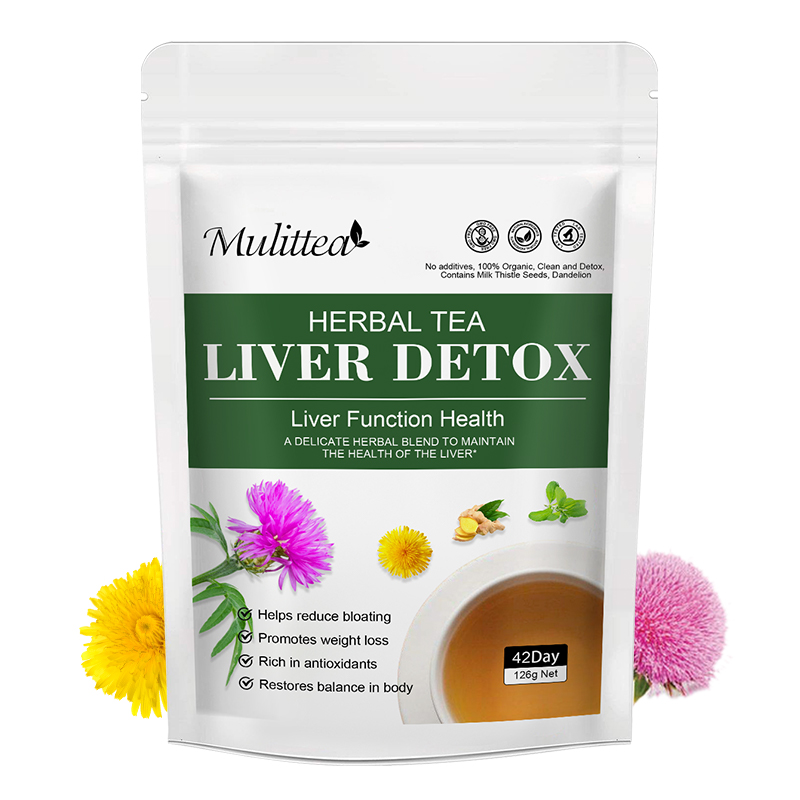 Mulittea Liver Detox Tea พร้อม - Dandelion Detox Tea บทวิจารณ์และราคา