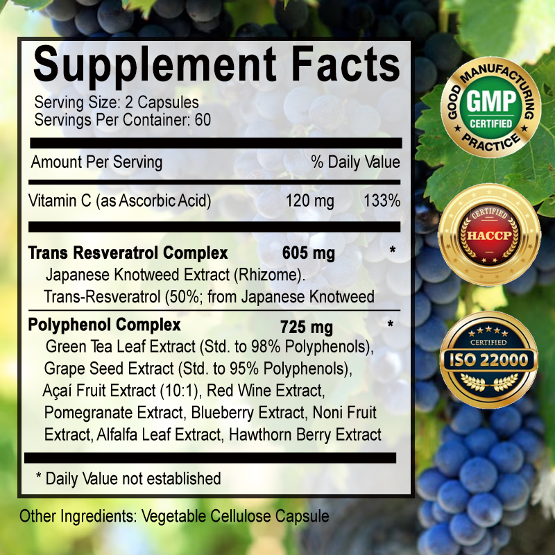 Resveratrol - ช่วยสนับสนุนสุขภ - Herbal Tea For Wellness บทวิจารณ์และราคา