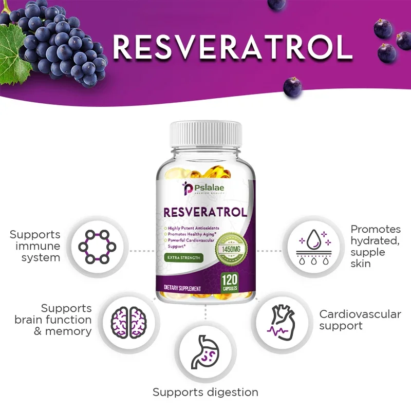 Resveratrol - ช่วยสนับสนุนสุขภ - Herbal Tea For Wellness บทวิจารณ์และราคา