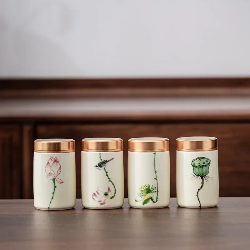 4 ชิ้น/ล็อต Boutique เซรามิคชา - Herbal Tea For Wellness บทวิจารณ์และราคา
