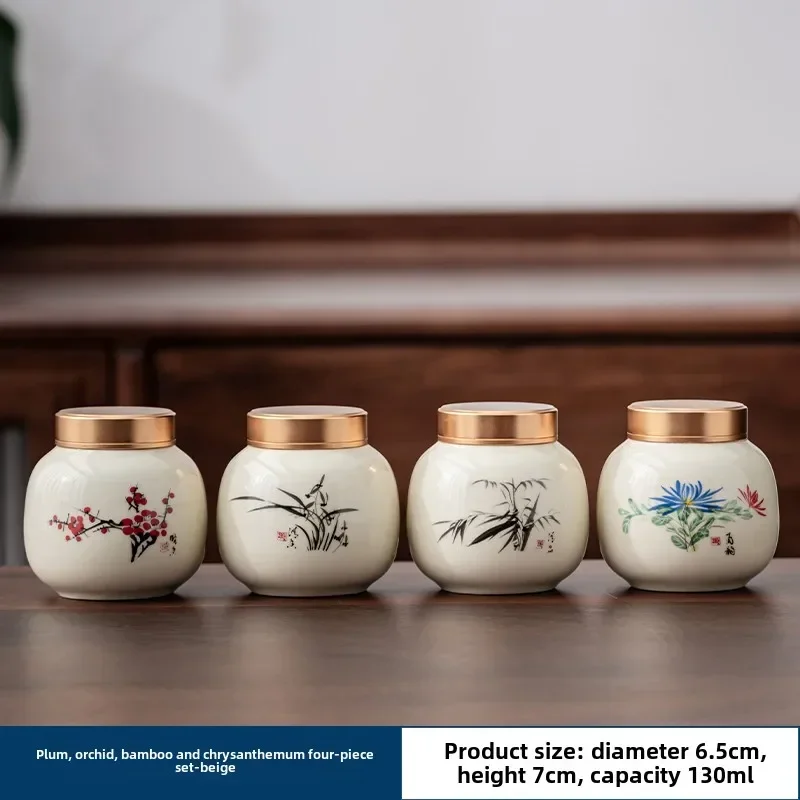 4 ชิ้น/ล็อต Boutique เซรามิคชา - Herbal Tea For Wellness บทวิจารณ์และราคา