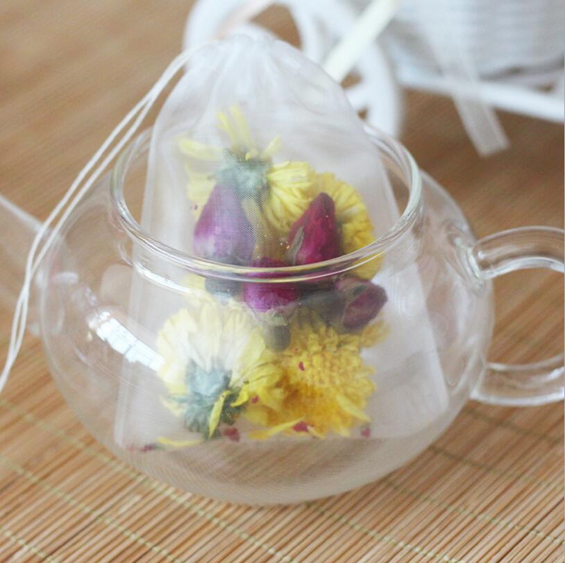 50 ชิ้น/ล็อตถุงชาเปล่าวัสดุไนล - Herbal Tea For Wellness บทวิจารณ์และราคา